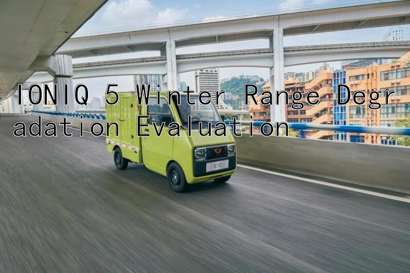 IONIQ 5 Winter Range Degradation Evaluation