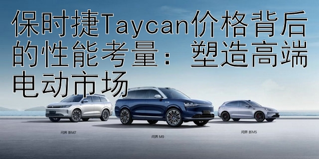 保时捷Taycan价格背后的性能考量：塑造高端电动市场