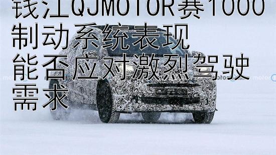 钱江QJMOTOR赛1000制动系统表现  
能否应对激烈驾驶需求